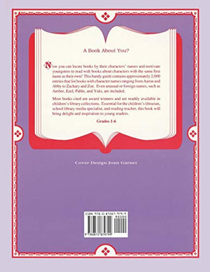 My Name in Books: A Guide to Character Names in Children's Literature,Used