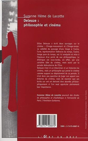 DELEUZE : PHILOSOPHIE ET CINMA (French Edition),Used