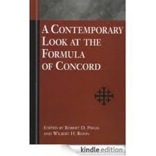 A Contemporary Look At The Formula Of Concord,Used