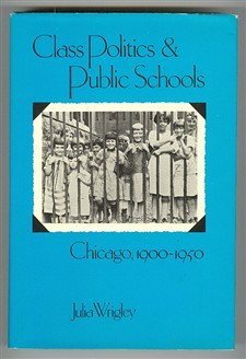 Class Politics and Public Schools: Chicago, 19001950,Used