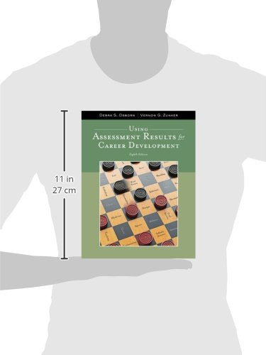 Using Assessment Results for Career Development (Graduate Career Counseling),New