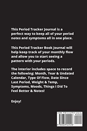 Period Tracker: Track & Log Monthly Symptoms, Moods & PMS, Monitor Menstrual Cycle Diary, Record Month Flow Journal, Periods Boo,Used