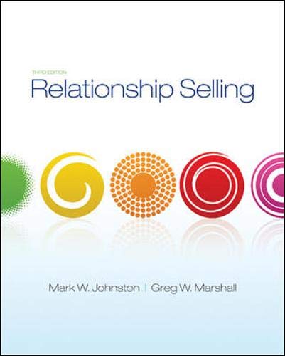 Relationship Selling,Used