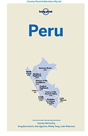 Lonely Planet Peru (Country Guide),Used