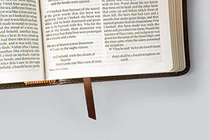 ESV Large Print Compact Bible (TruTone, Teal, Bouquet Design),Used
