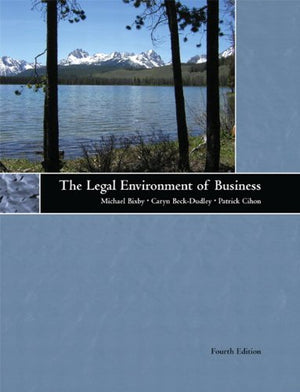 The Legal Environment of Business (4th Edition),Used