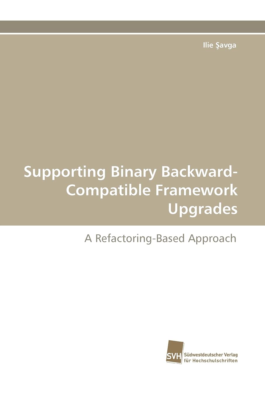 Supporting Binary BackwardCompatible Framework Upgrades: A RefactoringBased Approach,Used