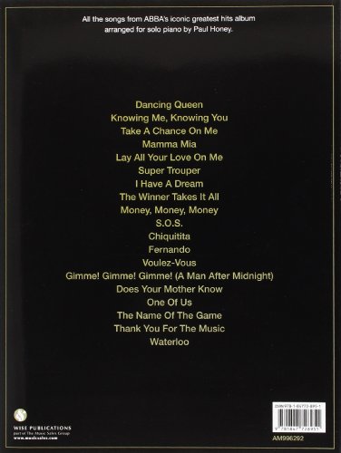 ABBA: Gold  Piano Solo Edition,Used