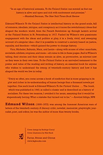 To The Finland Station: A Study In The Acting And Writing Of History (Fsg Classics),Used