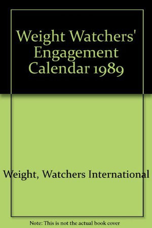 Weight Watchers' Engagement Calendar 1989,Used