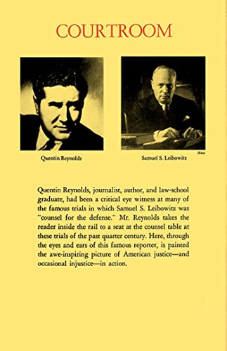 Courtroom: The Story Of Samuel S. Leibowitz,Used