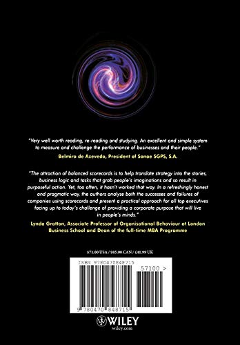 Making Scorecards Actionable: Balancing Strategy and Control,Used