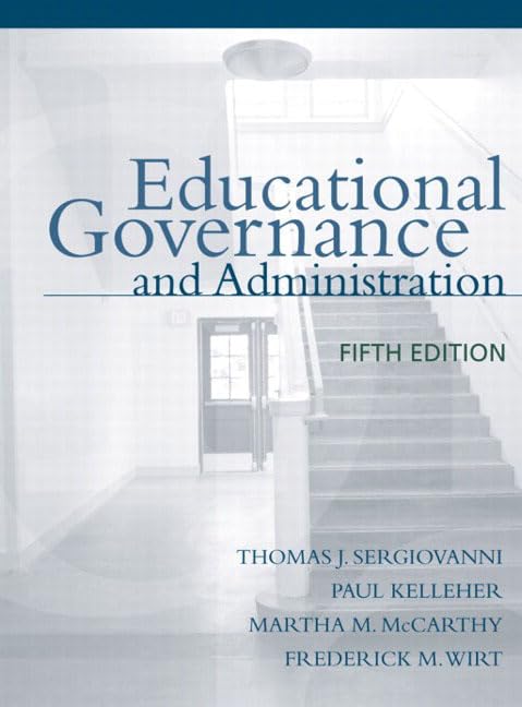 Educational Governance and Administration,Used