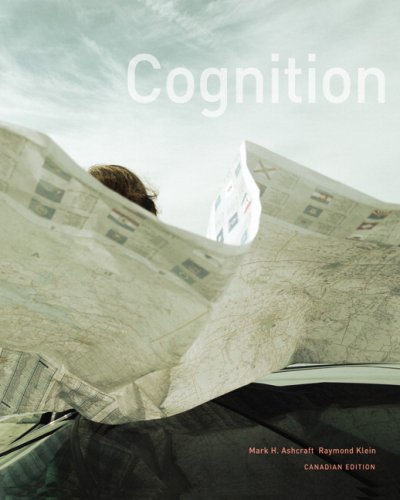 Cognition, First Canadian Edition,Used
