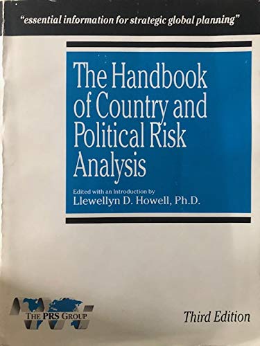 Handbook of Country and Political Risk Analysis,Used