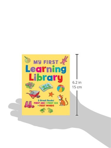My First Learning Library: 3 Great Books: First Abc, First 123, First Words,Used