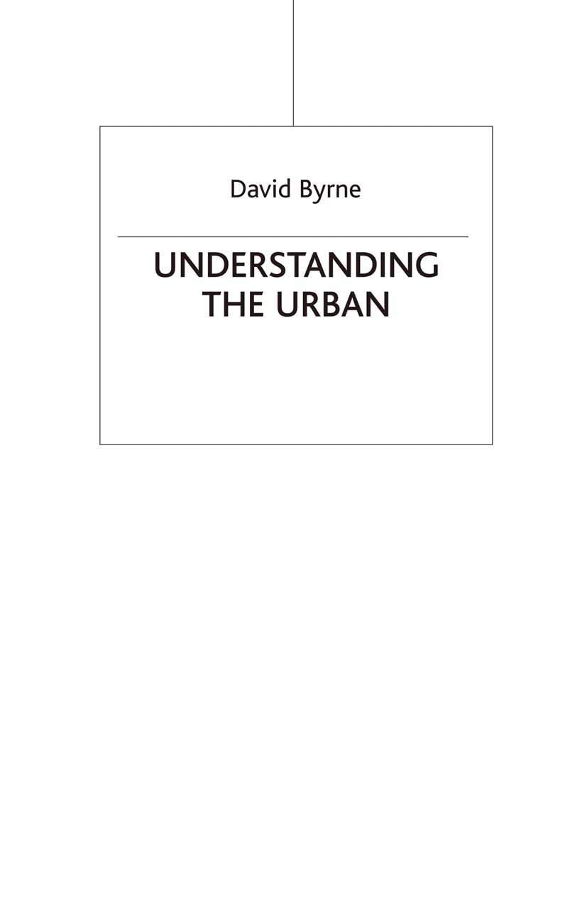 Understanding the Urban,Used