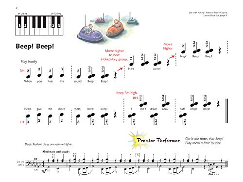 Premier Piano Course Performance, Bk 1A: Book & Online Media (Premier Piano Course, Bk 1A),Used