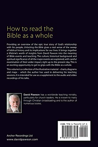 UNLOCKING THE BIBLE Charts, diagrams and images,Used