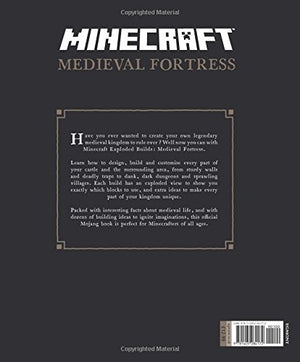 Minecraft: Exploded Builds: Medieval Fortress: An Official Minecraft Book from Mojang,Used