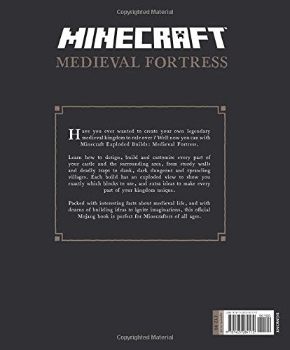 Minecraft: Exploded Builds: Medieval Fortress: An Official Minecraft Book from Mojang,Used
