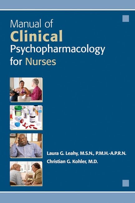Manual Of Clinical Psychopharmacology For Nurses,Used