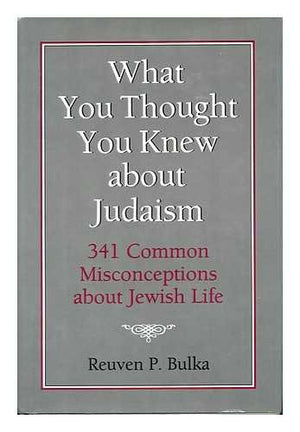 What You Thought You Knew About Judaism: 341 Common Misconceptions About Jewish Life,Used