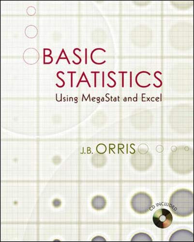 Basic Statistics Using Excel and MegaStat w Student CD,Used