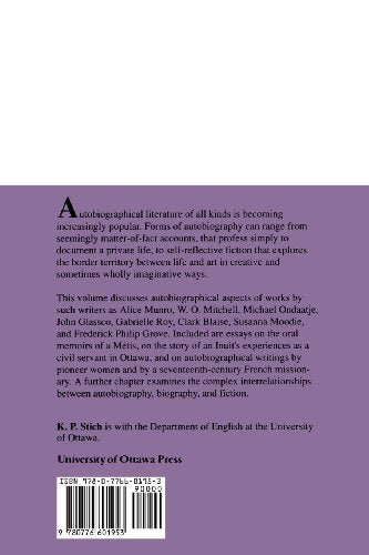 Reflections: Autobiography and Canadian Literature (Reappraisals: Canadian Writers),Used