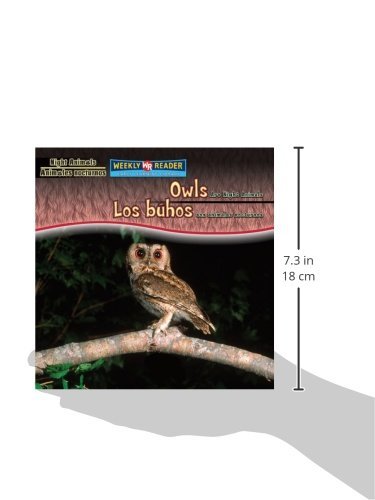 Owls Are Night Animals/Los Buhos Son Animales Nocturnos (Night Animals/ Animales Nocturnos) (Spanish and English Edition),Used