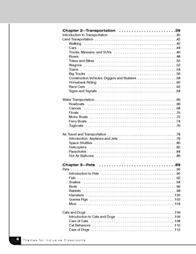 Themes for Inclusive Classrooms: Lesson Plans for Every Learner (Early Childhood Education),Used