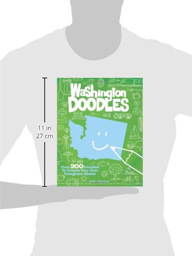 Washington Doodles: Over 200 Doodles to Create Your Own Evergreen State,Used