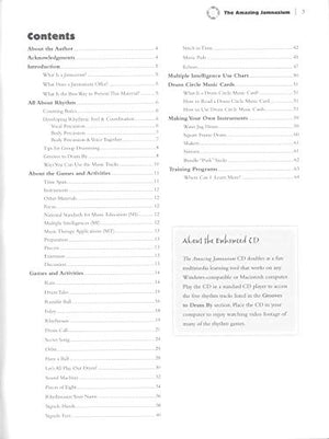 The Amazing Jamnasium: A Playful Companion To Together In Rhythm, Book & Cd,New