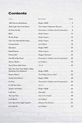 Rolling Stones  Lyric & Chord Songbook,Used