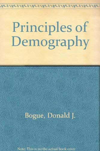 Principles Of Demography-used