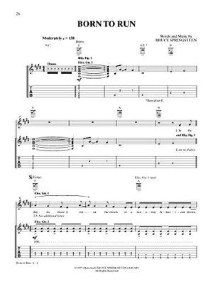 Bruce Springsteen Easy Guitar Songbook: Easy Guitar TAB,New
