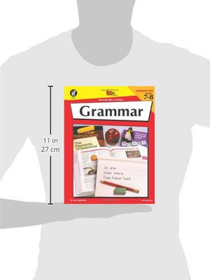 Carson Dellosa  Grammar Reproducible Activities Workbook  7th8th Grade, 128pgs,Used