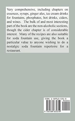 Home Made Beverages: The Manufacture of NonAlcoholic and Alcoholic Drinks in the Household,Used
