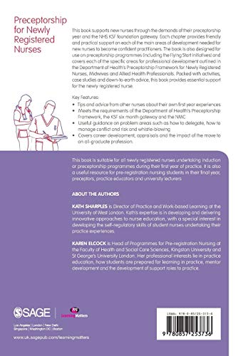 Preceptorship for Newly Registered Nurses (PostRegistration Nursing Education and Practice LM Series),Used