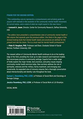 Community Mental Health: Challenges for the 21st Century,Used