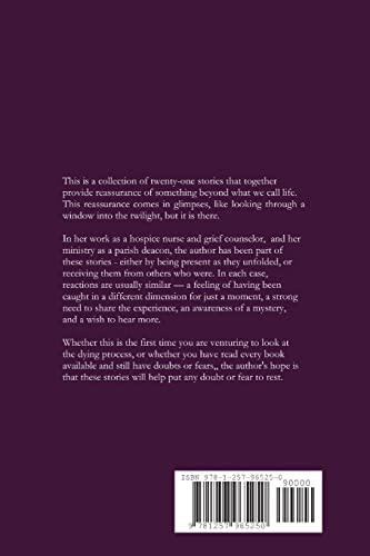 THROUGH A GLASS DARKLY: Messages from the Dying,Used