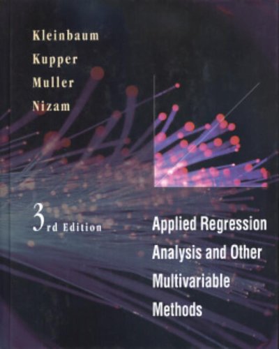 Applied Regression Analysis and Other Multivariable Methods,New