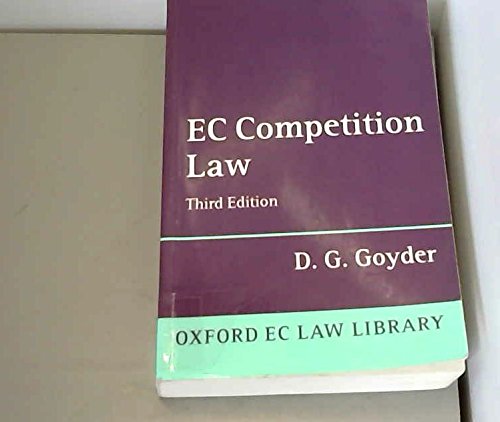 EC Competition Law (Oxford European Community Law Library),Used