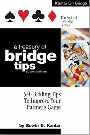 A Treasury of Bridge Tips: 540 Bidding Tips to Improve Your Partner's Game,Used