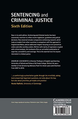 Sentencing and Criminal Justice (Law in Context),Used