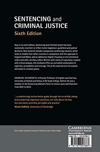 Sentencing and Criminal Justice (Law in Context),Used