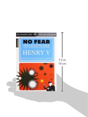 Henry V: No Fear Shakespeare SidebySide Plain English,Used