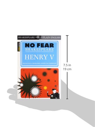 Henry V: No Fear Shakespeare SidebySide Plain English,Used