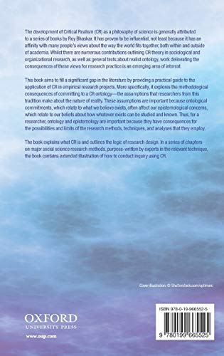 Studying Organizations Using Critical Realism: A Practical Guide,Used