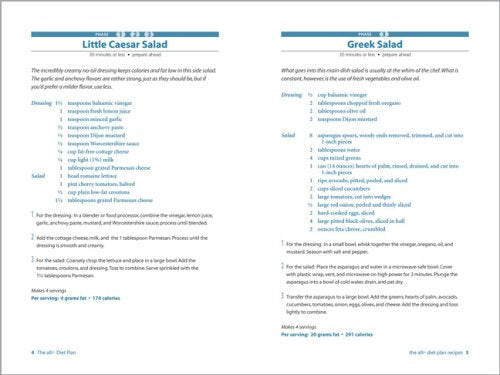 Alli Cookbook